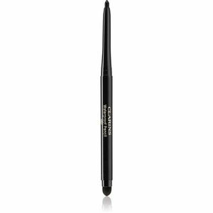 Clarins Waterproof Pencil voděodolná tužka na oči odstín 01 Black Tulip 0.29 g obraz
