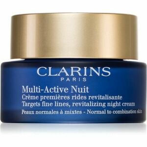 Clarins Multi-Active Night noční revitalizační krém na jemné linky pro normální až smíšenou pleť 50 ml obraz