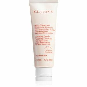 Clarins Soothing Gentle Foaming Cleanser čisticí pěnivý krém pro zklidnění pleti 125 ml obraz