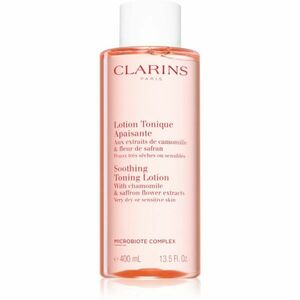 Clarins SoothingToning Lotion zklidňující tonikum pro citlivou velmi suchou pleť 400 ml obraz