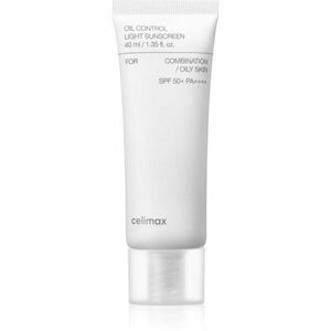 celimax Oil Control Light Sunscreen krém na opalování SPF 50+ pro mastnou a smíšenou pleť 40 ml obraz
