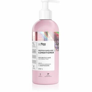 so!flow High Porosity Hair Emollient Oil posilující kondicionér pro lámavé a namáhané vlasy 400 ml obraz