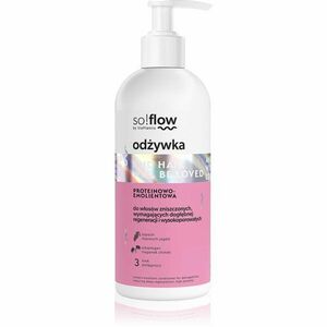 so!flow Damaged Hair Protein-Emollient Conditioner posilující kondicionér pro poškozené vlasy 300 ml obraz