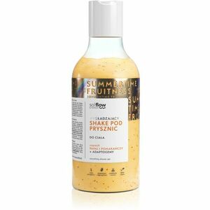 so!flow Smoothing Shower Shake sprchový gel pro všechny typy pokožky Papaya & Orange 400 ml obraz
