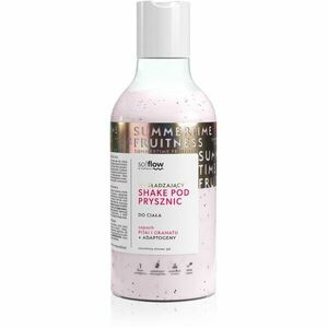 so!flow Smoothing Shower Shake sprchový gel pro všechny typy pokožky Pithaja & Pomegranate 400 ml obraz