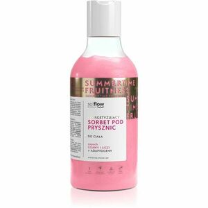 so!flow Energizing Shower Sorbet hydratační tělový sorbet do sprchy Guava, Lychee 400 ml obraz
