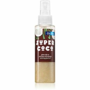 Olival SUPER Coco olej na opalování se třpytkami 100 ml obraz