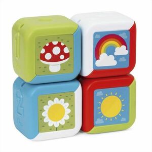 Chicco Multiacivity Cubes 2 in 1 kostky 2 v 1 10m+ 4 ks obraz