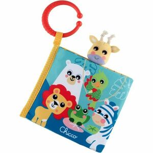 Chicco Giraffe Finger Puppet 3-24 m kontrastní edukativní knížka 15 x 4 x 15 cm 1 ks obraz