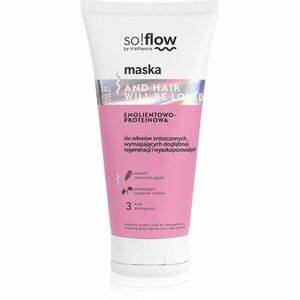 so!flow Damaged Hair Protein-Emollient Mask posilující maska pro poškozené vlasy 200 ml obraz