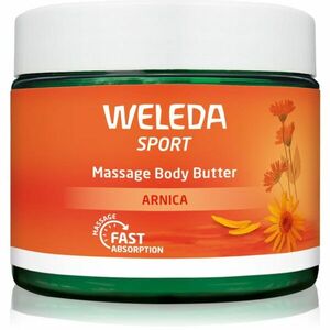 Weleda Sport masážní tělové máslo na regeneraci svalů 150 ml obraz