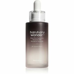 Haruharu Wonder Black Rice Hyaluronic Botanical 2GF Wonderful Ampoule protivráskové a hydratační sérum se zklidňujícím účinkem 30 ml obraz