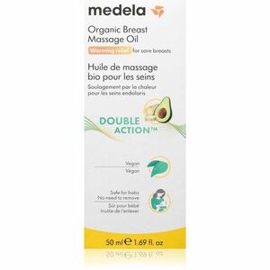 Medela Organic Breast Massage Oil masážní olej na prsa 50 ml obraz