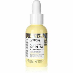 so!flow Brightening Face Serum With Vitamin C rozjasňující sérum s vitaminem C 30 ml obraz