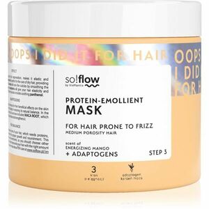 so!flow Medium Porosity Hair Protein-Emollient Mask maska na vlasy proti krepatění 400 ml obraz