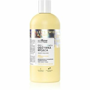 so!flow Curly Hair Nourishing Cleansing Conditioner čisticí kondicionér pro kudrnaté vlasy 200 ml obraz