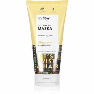 so!flow Curly Hair Nourishing Mask výživná maska pro kudrnaté vlasy 200 ml obraz