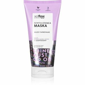 so!flow Coloured Hair Revitalizing Mask intenzivní revitalizační maska pro barvené vlasy 200 ml obraz