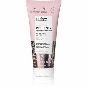 so!flow Moisturizing Face Peeling čisticí tělový peeling 75 ml obraz