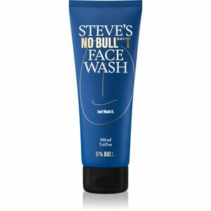 Steve's No Bull***t Face Wash čisticí gel na obličej pro muže 100 ml obraz