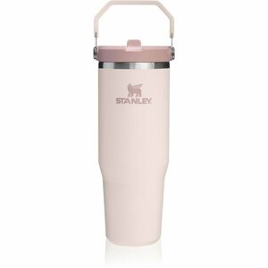Stanley IceFlow™ Flip Straw Tumbler nerezová láhev na vodu Rose Quartz 890 ml obraz