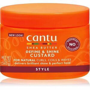 CANTU Shea Butter Custard gel na vlasy pro definici a tvar 354 ml obraz