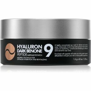 Medi - Peel Hyaluron Dark Benone Peptide 9 Ampoule hydrogelové polštářky proti kruhům pod očima 60 ks obraz