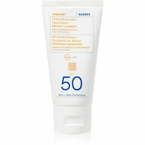 Korres Yoghurt Tinted Sunscreen tónovací opalovací krém SPF 50 150 ml obraz