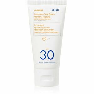 Korres Yoghurt Sunscreen opalovací krém na obličej s vysokou UV ochranou SPF 30 50 ml obraz