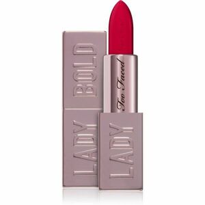 Too Faced Lady Bold Cream Lipstick krémová rtěnka pro dlouhotrvající efekt odstín Hopelessly Devoted 3, 3 g obraz