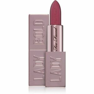Too Faced Lady Bold Cream Lipstick krémová rtěnka pro dlouhotrvající efekt odstín Committed 3, 3 g obraz