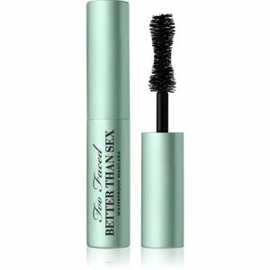 Too Faced Better Than Sex Waterproof Mascara Travel Size voděodolná řasenka pro objem a zahuštění řas 4.8 g obraz