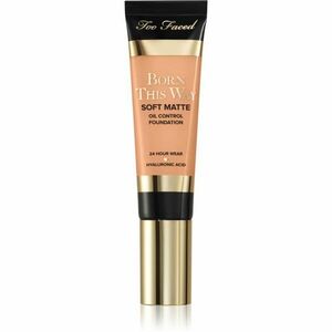 Too Faced Born This Way Soft Matte Foundation zmatňující make-up odstín Light Beige 30 ml obraz