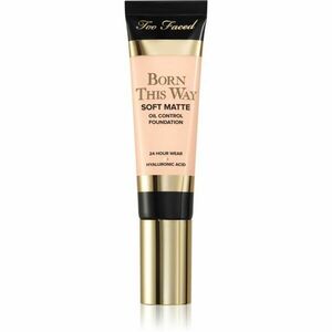 Too Faced Born This Way Soft Matte Foundation zmatňující make-up odstín Snow 30 ml obraz