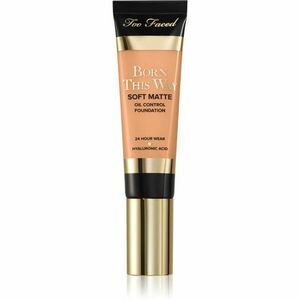 Too Faced Born This Way Soft Matte Foundation zmatňující make-up odstín Warm Nude 30 ml obraz