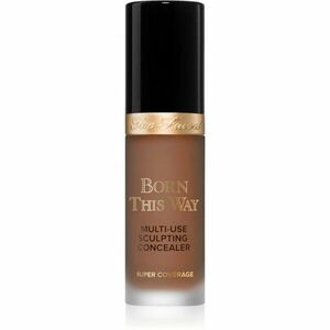 Too Faced Born This Way Super Coverage Multi-Use Concealer dlouhotrvající korektor pro plné krytí odstín Spiced Rum 13, 5 ml obraz