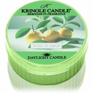 Kringle Candle Yuzu & Sage čajová svíčka 42 g obraz