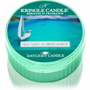 Kringle Candle Candle Sea Salt & Bergamot čajová svíčka 42 g obraz