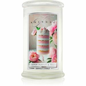 Kringle Candle Chiffon Parfait & Peony vonná svíčka 623 g obraz
