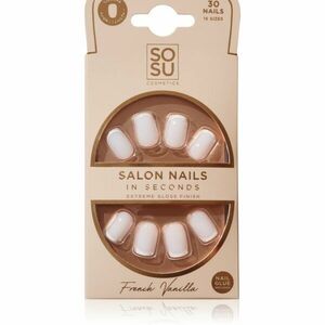 SOSU Cosmetics Salon Nails umělé nehty odstín French Vanilla 30 ks obraz