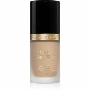 Too Faced Born This Way Flawless Coverage Natural Finish Foundation krycí make-up pro přirozený vzhled odstín Almond 30 ml obraz