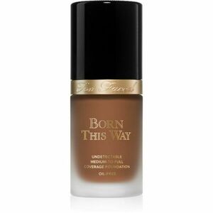 Too Faced Born This Way Flawless Coverage Natural Finish Foundation krycí make-up pro přirozený vzhled odstín Maple 30 ml obraz