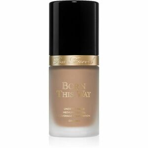 Too Faced Born This Way Flawless Coverage Natural Finish Foundation krycí make-up pro přirozený vzhled odstín Warm Nude 30 ml obraz