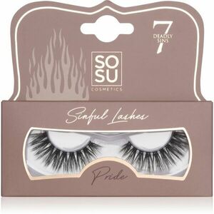 SOSU Cosmetics 7 Deadly Sins Lashes umělé řasy Pride 1 ks obraz