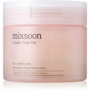 mixsoon Collagen tonizační polštářky pro rozjasnění a vyhlazení pleti 110x1 ks obraz