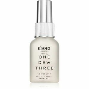 BPerfect One Dew Three fixační sprej na make-up s hydratačním účinkem mini balení 30 ml obraz