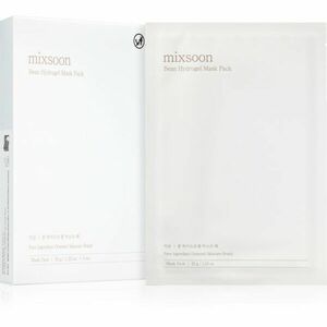 mixsoon Bean Hydrogel Mask Pack intenzivní hydrogelová maska pro rozjasnění a hydrataci 5x35 g obraz