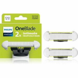 Philips OneBlade Intimate SkinProtect QP229/50 náhradní břity for OneBlade Intimate QP1924/30 2 ks obraz