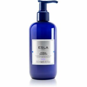 ESLA ITALY Purple šampon pro blond vlasy neutralizující žluté tóny 250 ml obraz