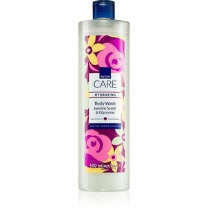 Avon Care Jasmine Scent & Glycerine hydratační sprchový gel 500 ml obraz